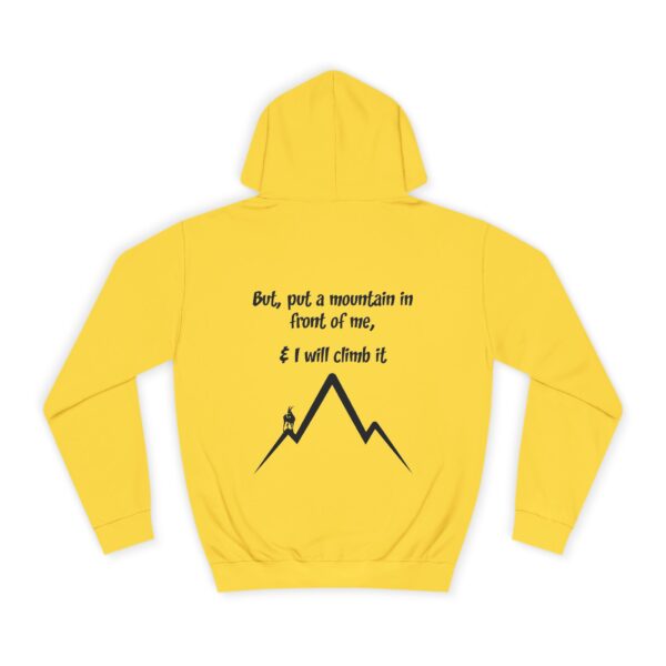 I May Be An Old Goat - Funny Unisex College Hoodie for Seniors & Goat Lovers - Image 6