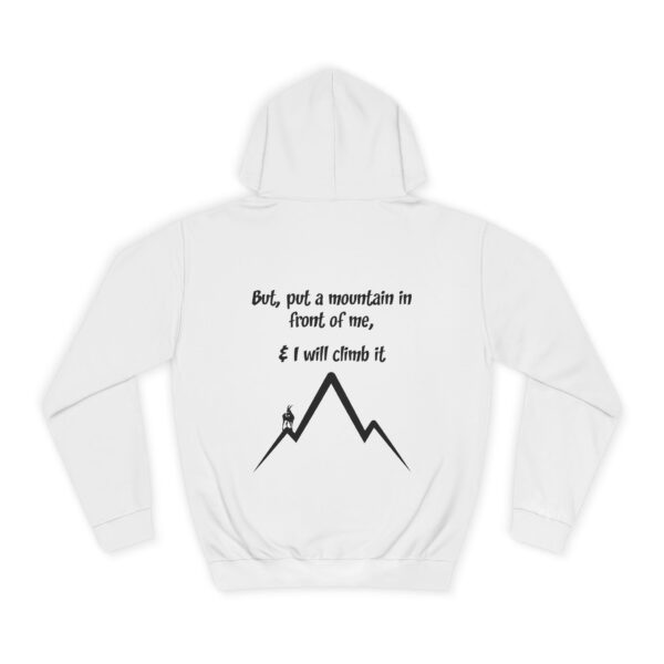 I May Be An Old Goat - Funny Unisex College Hoodie for Seniors & Goat Lovers - Image 2