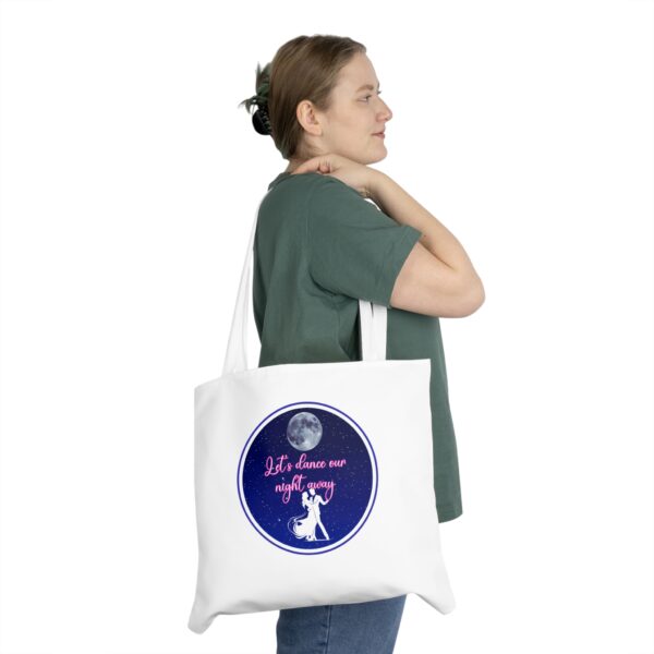 Lets Dance Our Night Away -  Shoulder Tote Bag (AOP) - Image 3