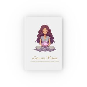 Lotus In Motion - Hard Backed Journal