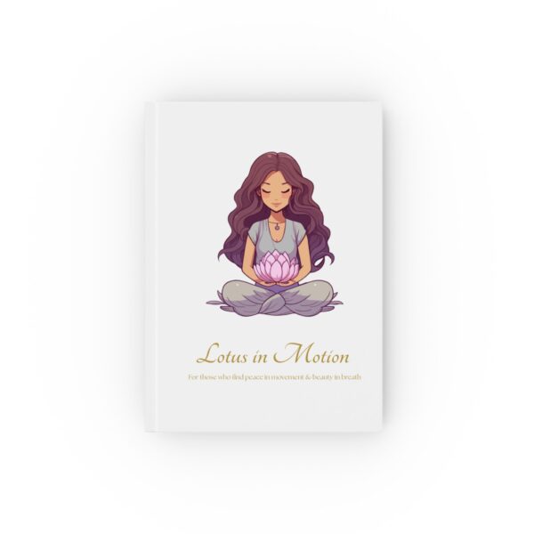 Lotus In Motion - Hard Backed Journal