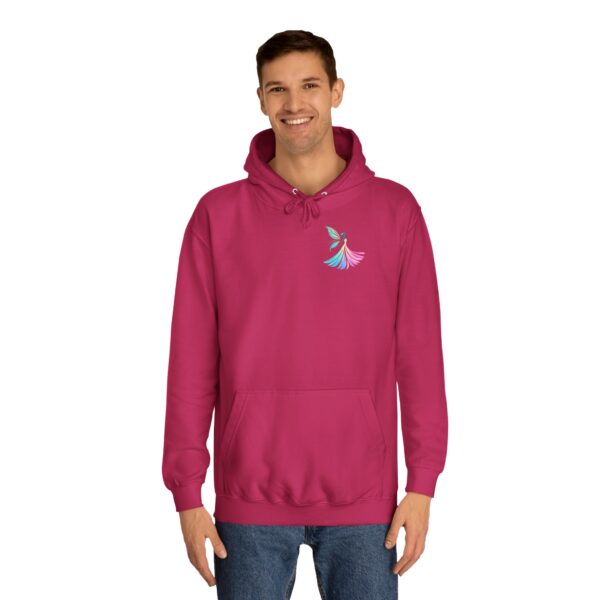 Stay Positve - Unisex College Hoodie - Image 19