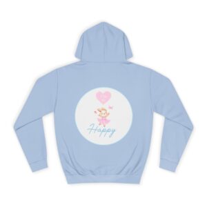"I'm so happy" Unisex College Hoodie for Princess Lovers