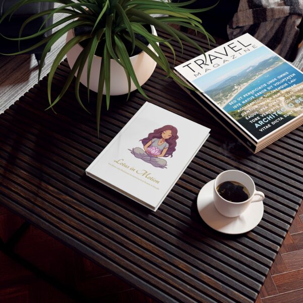 Lotus In Motion - Hard Backed Journal - Image 4