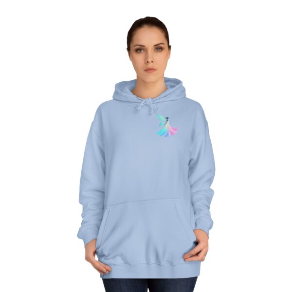 Stay Positve - Unisex College Hoodie - Image 16
