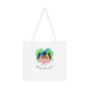 Beauty Shines Within -  Shoulder Tote Bag (AOP)
