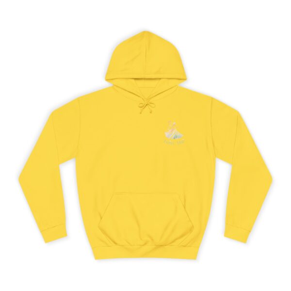 "I'm so happy" Unisex College Hoodie for Princess Lovers - Image 9