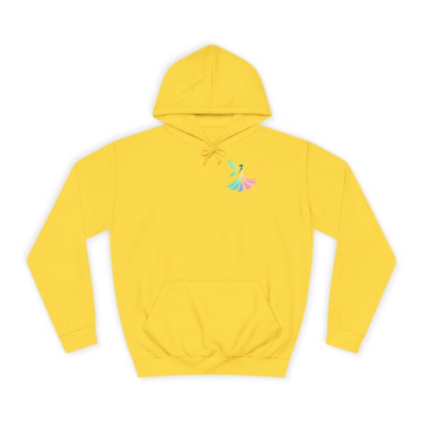 Stay Positve - Unisex College Hoodie - Image 5