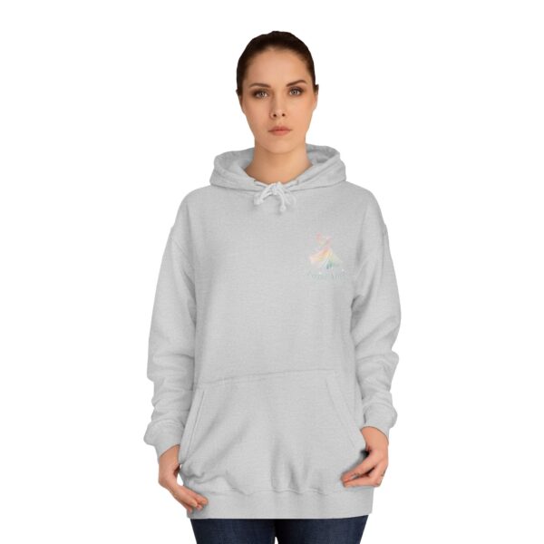 "I'm so happy" Unisex College Hoodie for Princess Lovers - Image 16