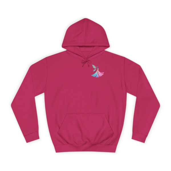 Stay Positve - Unisex College Hoodie - Image 17