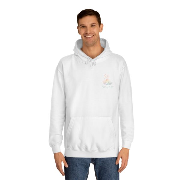 "I'm so happy" Unisex College Hoodie for Princess Lovers - Image 7