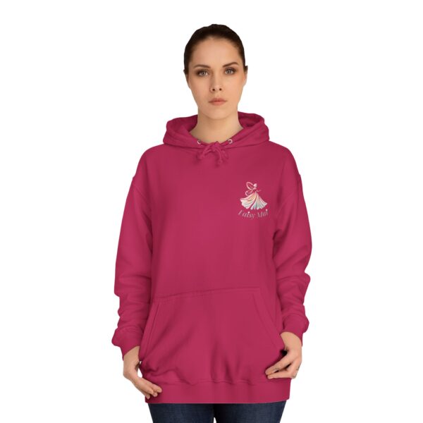 "I'm so happy" Unisex College Hoodie for Princess Lovers - Image 20