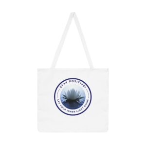 Stay Positive -  Shoulder Tote Bag (AOP)