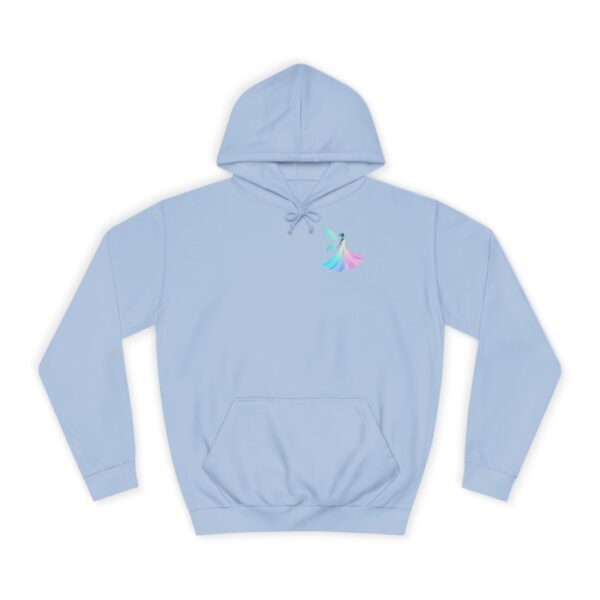 Stay Positve - Unisex College Hoodie - Image 13