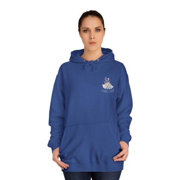 "I'm so happy" Unisex College Hoodie for Princess Lovers - Image 24