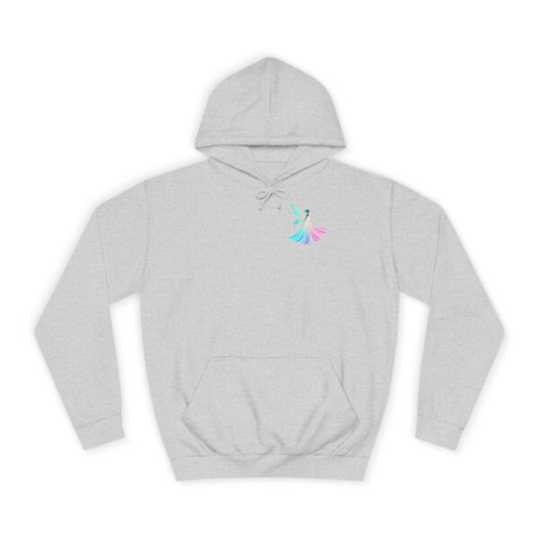 Stay Positve - Unisex College Hoodie - Image 9